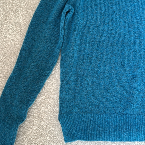 LOFT Blue Cozy Cowl Neck Sweater - Picture 2 of 6